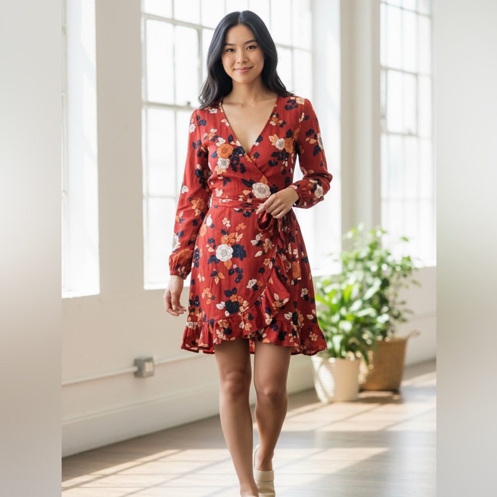 Jack by BB Dakota Dress Floral Support Small NWT